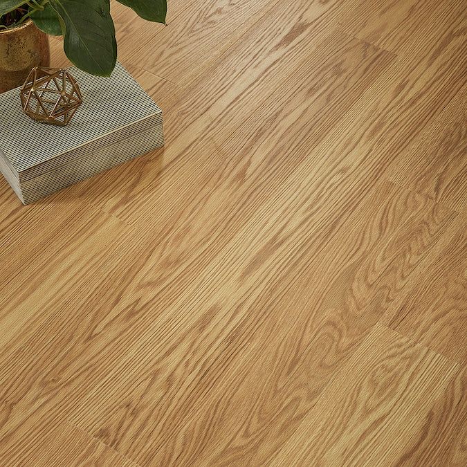 Pergo TimberCraft +WetProtect Spring Bank Oak Waterproof Laminate Flooring Without Underlayment