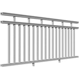 INTEX Providence Three Line Level Rail Kit with Reinforcements 8-ft x 40-in White PVC Deck Rail Kit