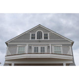 INTEX Providence Three Line Level Rail Kit with Reinforcements 8-ft x 40-in White PVC Deck Rail Kit