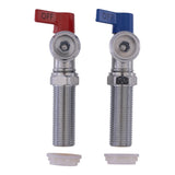 SharkBite 1/2-in FIP x 3/4-in MHT Washing Machine Valve, 2-Pack