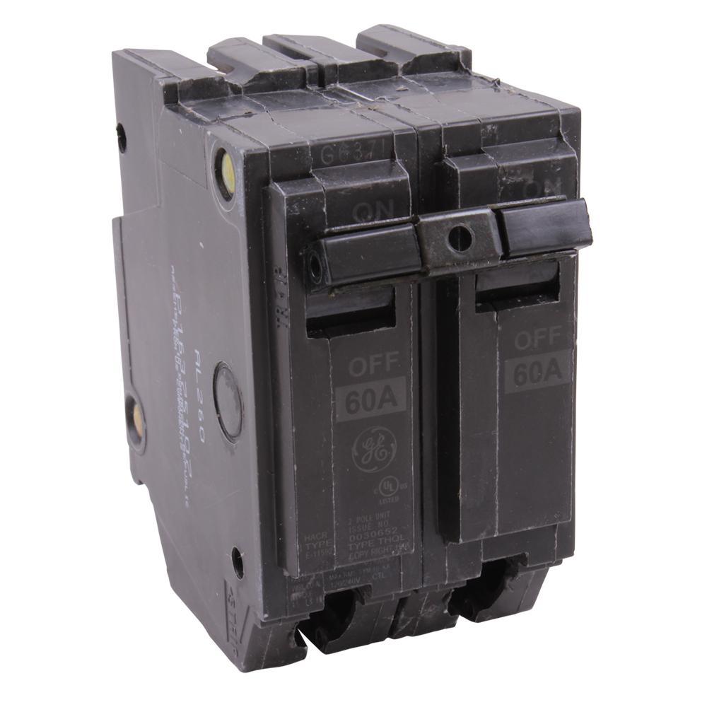 Q-Line 60 Amp 2 in. Double-Pole Circuit Breaker - Super Arbor
