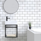 19.5 in. Pierre Bath Vanity with Vanity Top in Glossy White Basin