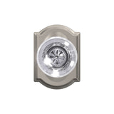 Schlage Custom Hobson Aged Bronze with Camelot Trim Combined Interior Glass Door Knob
