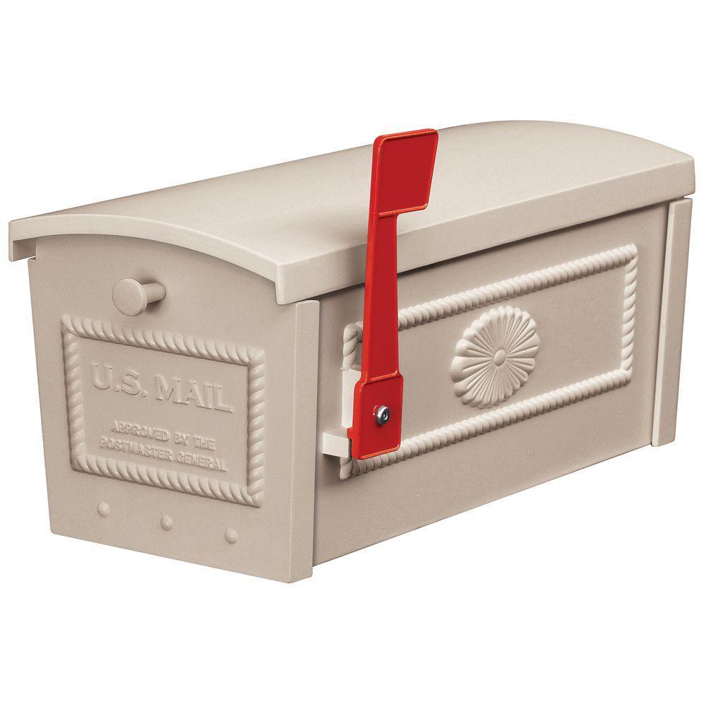 4500 Series Post Style Townhouse Mailbox in Green - Super Arbor