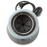 Everbilt Designer Series 1/2 HP Continuous Feed Garbage Disposal with Brushed Nickel Sink Flange and Attached Power Cord