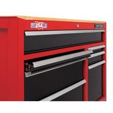 CRAFTSMAN 2000 Series 41-in W x 35-in H 7-Drawer Steel Rolling Tool Cabinet (Red)