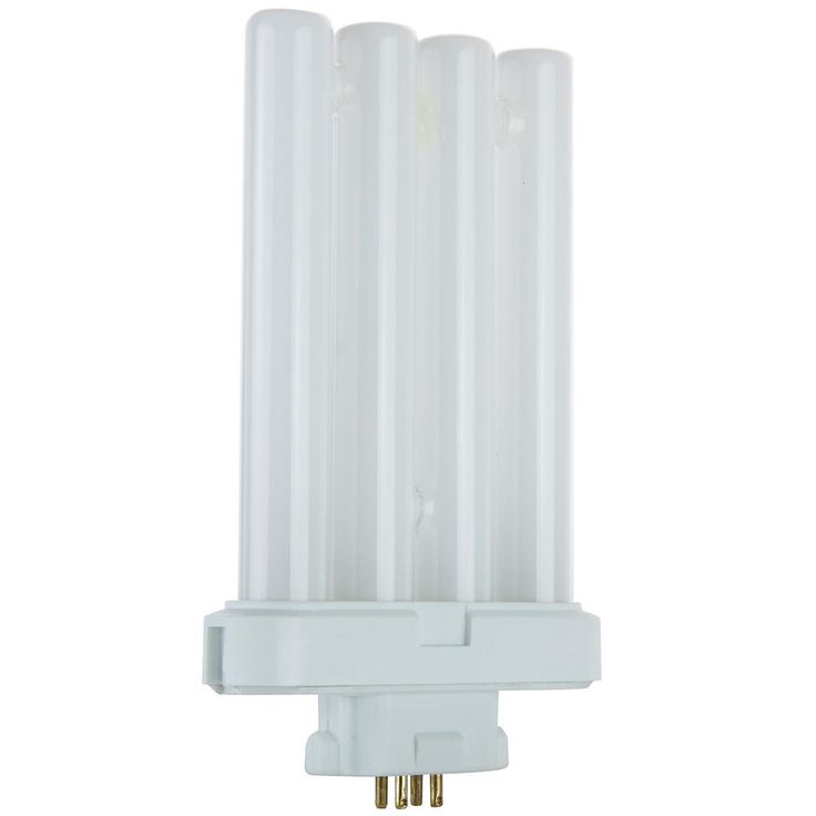 Sunlite 6 in. 27-Watt Linear 4-Pin Quad Tube GX10Q-4 Base FML Fluorescent Tube Light Bulb in Warm White, 3000K (2-Pack)