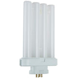 Sunlite 6 in. 27-Watt Linear 4-Pin Quad Tube GX10Q-4 Base FML Fluorescent Tube Light Bulb in Warm White, 3000K (2-Pack)