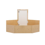Hampton Partially Assembled 36 x 34.5 x 24 in. Corner Sink Base Kitchen Cabinet in Satin White