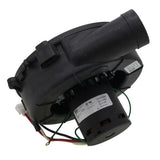 Lennox 14L67 inducer motor - label view (Voltage: 115V; RPM: 3200)