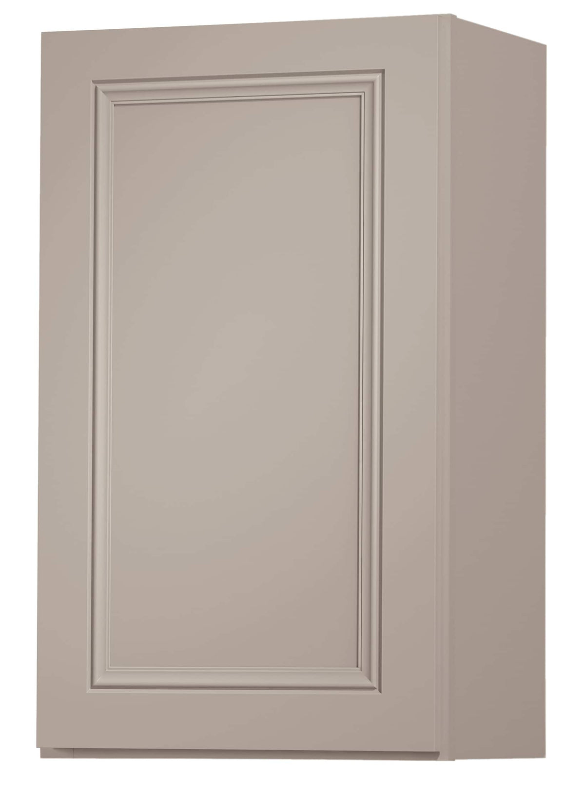 Diamond NOW Wintucket 18-in W x 30-in H x 12-in D Cloud Gray Wall Fully Assembled Cabinet (Recessed Panel Square Door Style)
