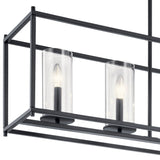 Kichler Crosby 5-Light Black Modern/Contemporary Chandelier