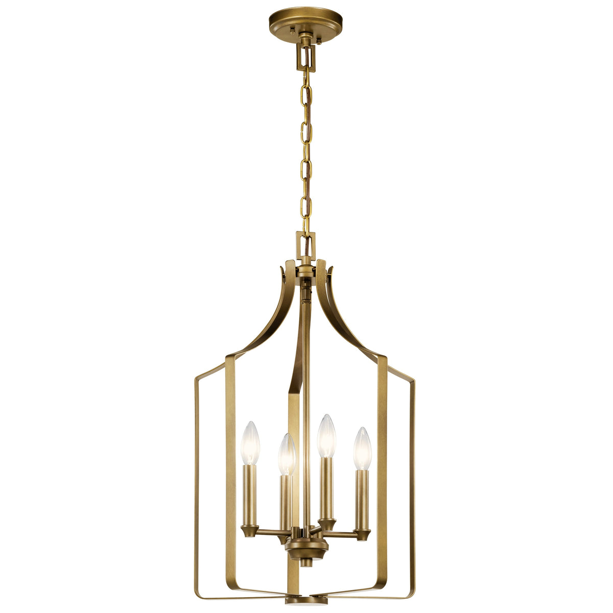 Kichler Morrigan 4-Light Traditional Cage Chandelier