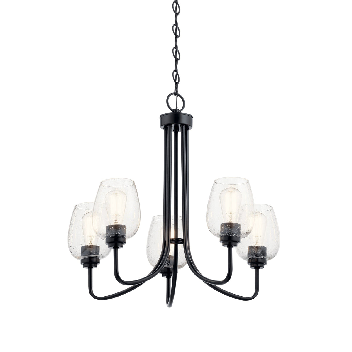 Kichler Valserrano 5-Light Black Traditional Chandelier