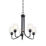 Kichler Valserrano 5-Light Black Traditional Chandelier
