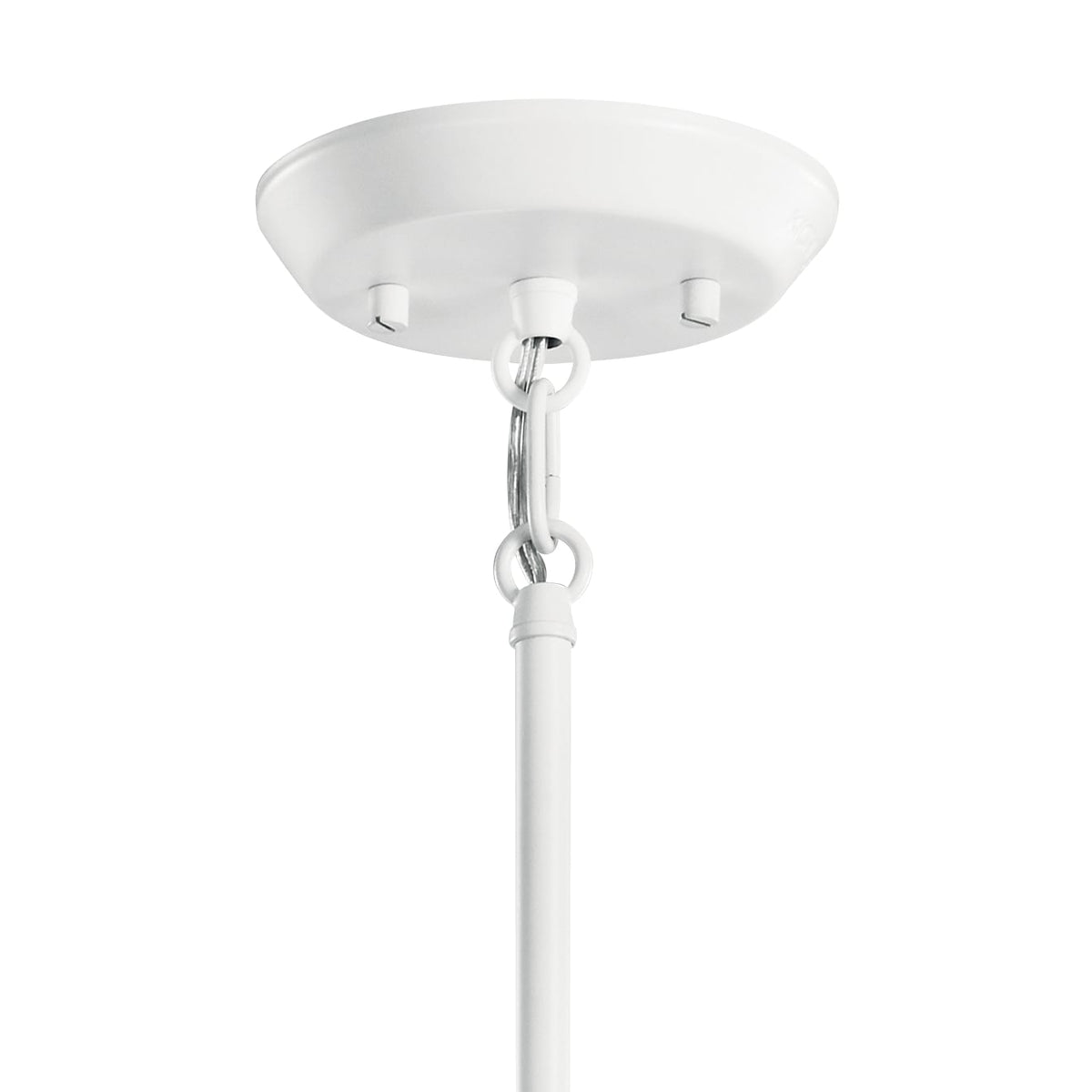 Kichler Armstrong 6-Light White Mid-century Chandelier