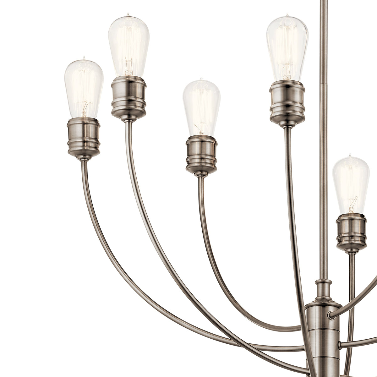 Kichler Hatton 8-Light Pewter Transitional Chandelier