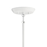 Kichler Armstrong 10-Light White Mid-century Chandelier