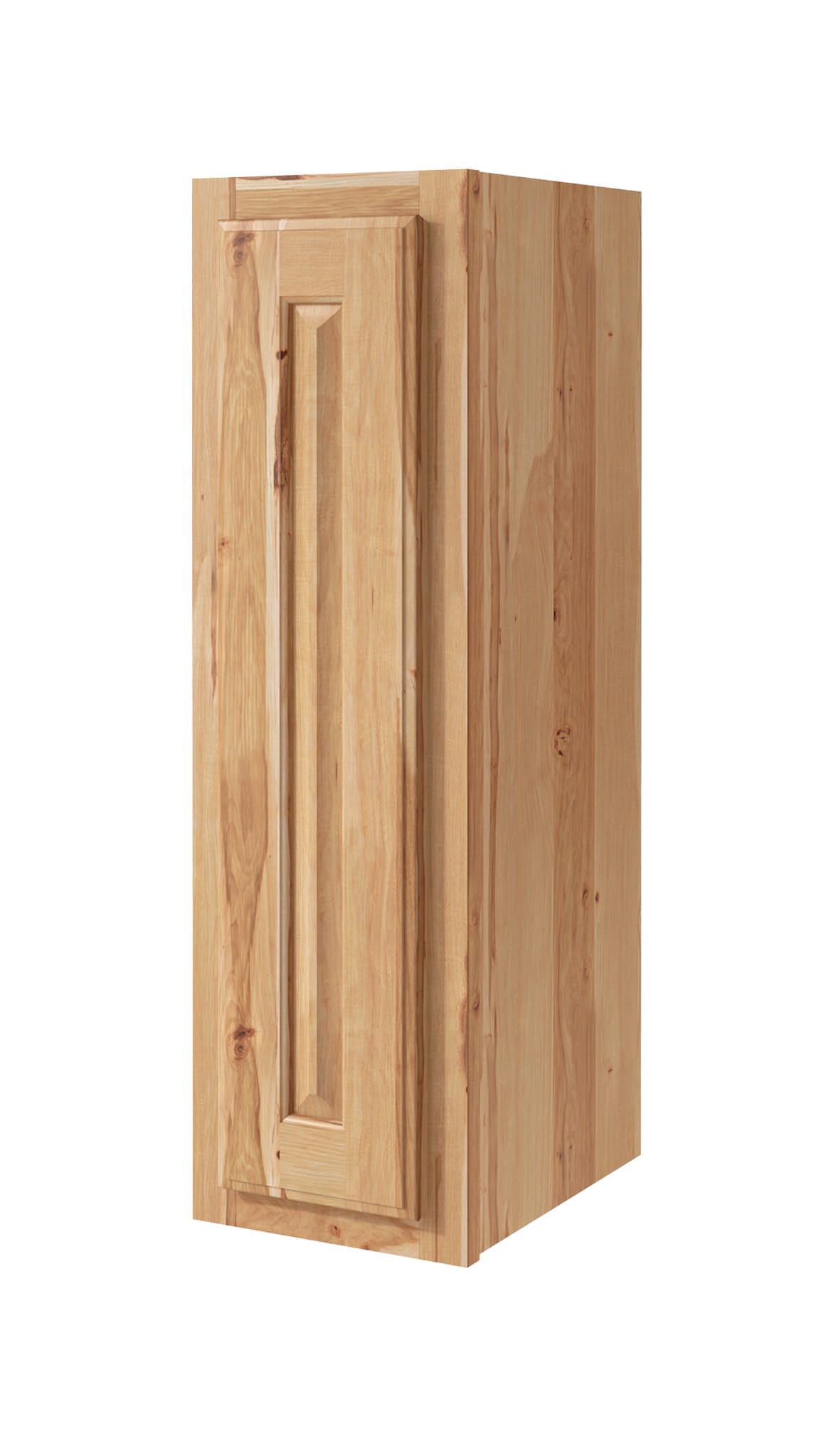 Diamond NOW Denver 9-in W x 36-in H x 12-in D Natural Rustic Hickory Wall Fully Assembled Cabinet (Raised Panel Square Door Style)