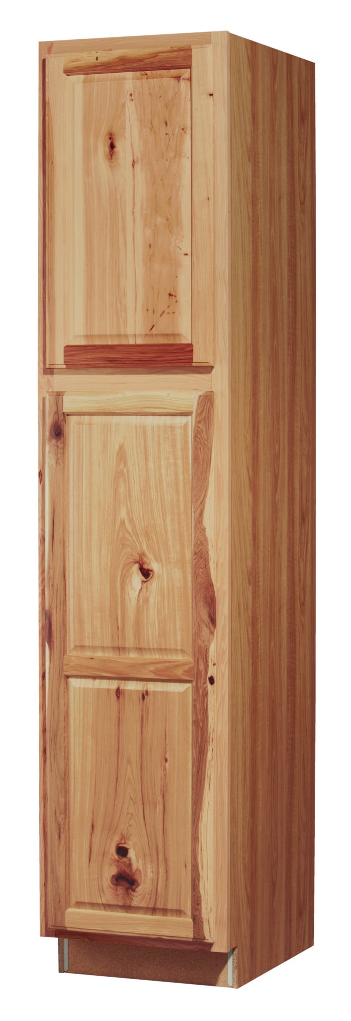 Diamond NOW Denver 18-in W x 90-in H x 23.75-in D Natural Rustic Hickory Pantry Fully Assembled Cabinet (Raised Panel Square Door Style)