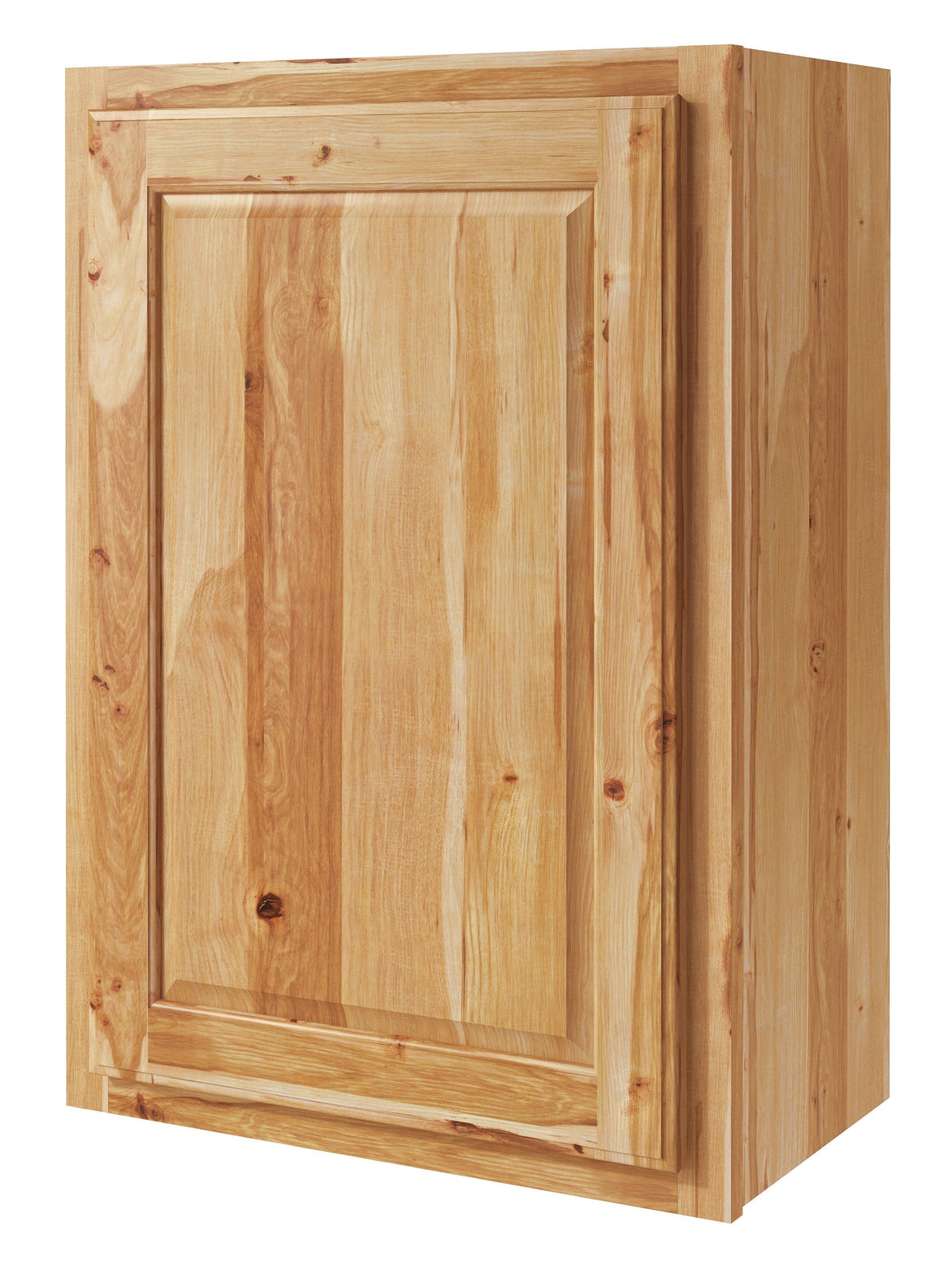Diamond NOW Denver 21-in W x 36-in H x 12-in D Natural Rustic Hickory Wall Fully Assembled Cabinet (Raised Panel Square Door Style)