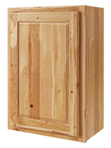 Diamond NOW Denver 21-in W x 30-in H x 12-in D Natural Rustic Hickory Wall Fully Assembled Cabinet (Raised Panel Square Door Style)