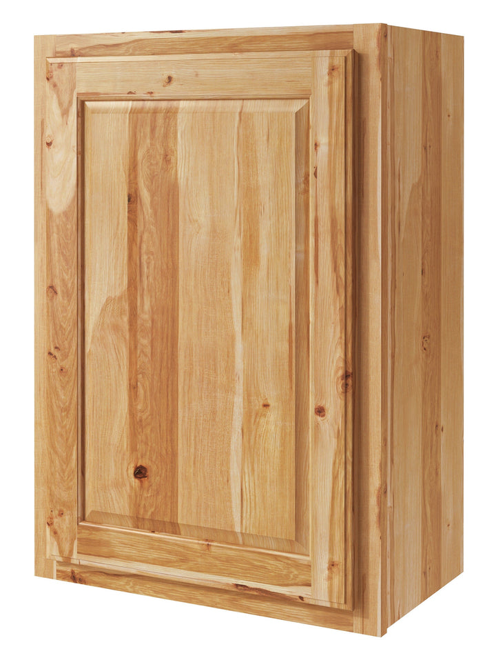 Diamond NOW Denver 21-in W x 30-in H x 12-in D Natural Rustic Hickory Wall Fully Assembled Cabinet (Raised Panel Square Door Style)