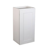 Design House Brookings 15-in W x 30-in H x 12-in D White Maple Wall Ready To Assemble Plywood Cabinet (Recessed Panel Shaker Door Style)