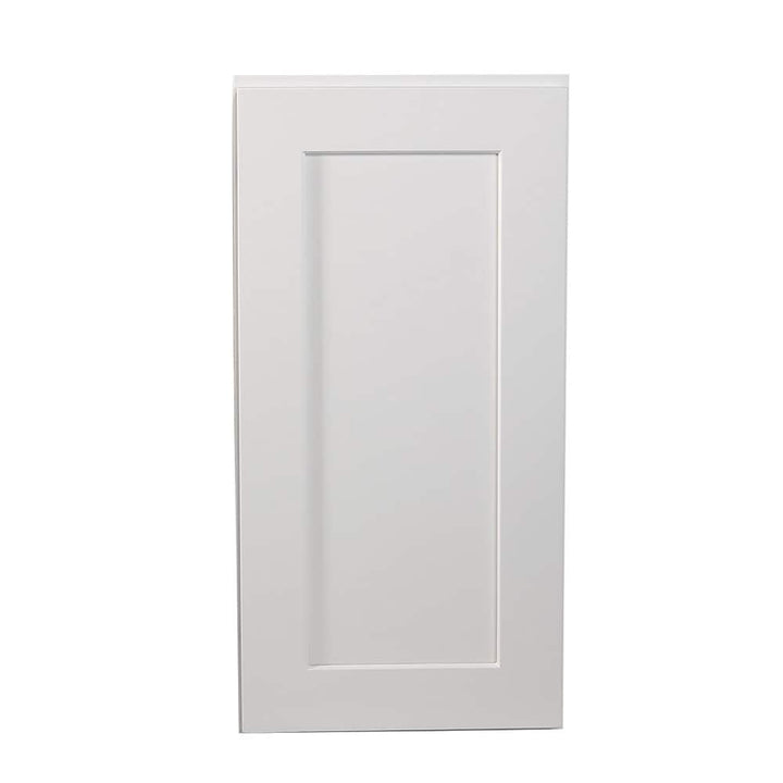 Design House Brookings 15-in W x 30-in H x 12-in D White Maple Wall Ready To Assemble Plywood Cabinet (Recessed Panel Shaker Door Style)