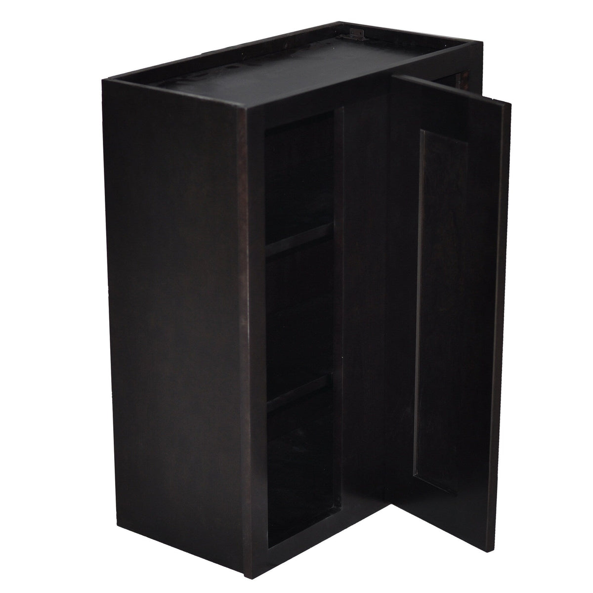 Design House Brookings 24-in W x 36-in H x 12-in D Espresso Maple Blind Corner Wall Ready To Assemble Plywood Cabinet (Recessed Panel Shaker Style)