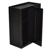 Design House Brookings 24-in W x 36-in H x 12-in D Espresso Maple Blind Corner Wall Ready To Assemble Plywood Cabinet (Recessed Panel Shaker Style)