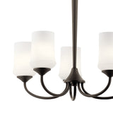 Kichler Aubrey 5-Light Antique Bronze Transitional Chandelier