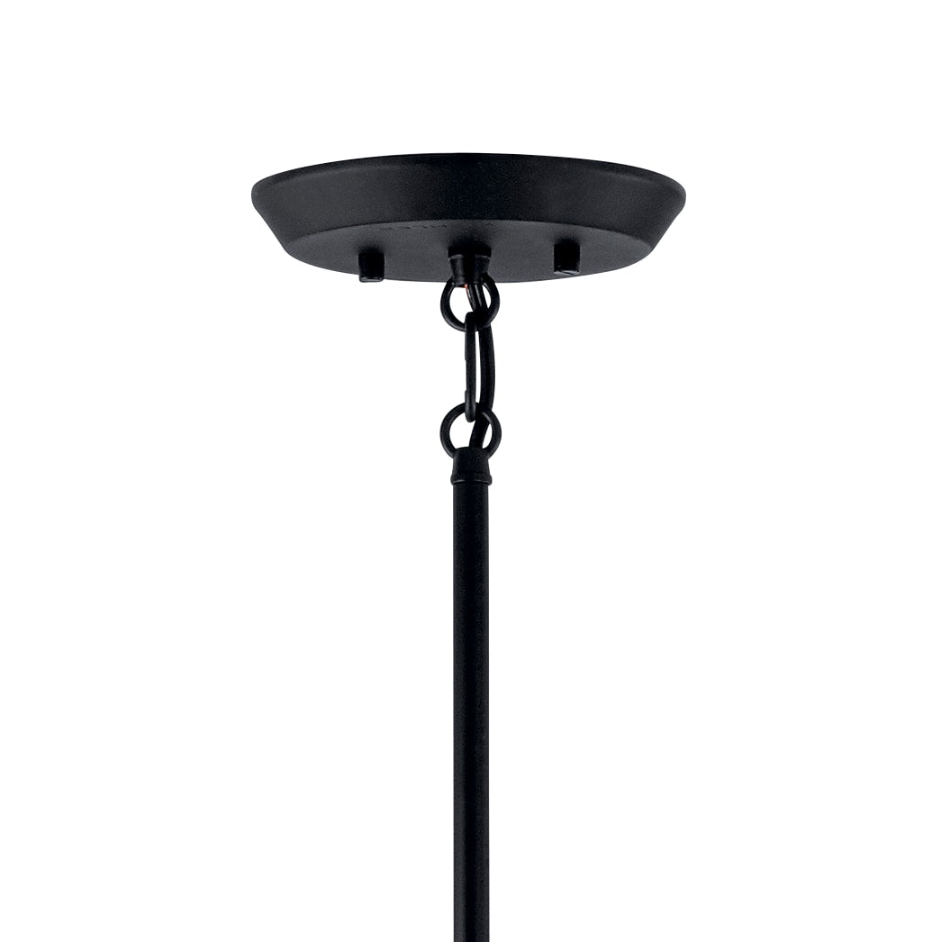 Kichler Armstrong 8-Light Black Mid-century Chandelier
