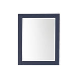 Avanity 24-in x 30-in Surface Mount Navy Blue Mirrored Soft Close Medicine Cabinet