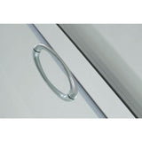 Breeze 38 in. L x 38 in. W x 76 in. H Corner Shower Kit with Reversible Sliding Door and Shower Base - Super Arbor
