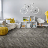 Congoleum AirStep Advantage Wonder Porpoise Wood Look Sheet Vinyl, 12-ft Width, Cut-to-Length, Low-Gloss, 18-mil Wear Layer