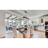 Progress Lighting Anjoux 5-Light Gray Transitional Chandelier