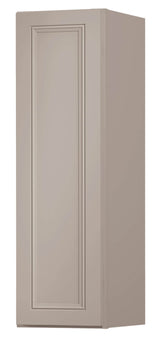 Diamond NOW Wintucket 9-in W x 36-in H x 12-in D Cloud Gray Wall Fully Assembled Cabinet (Recessed Panel Square Door Style)
