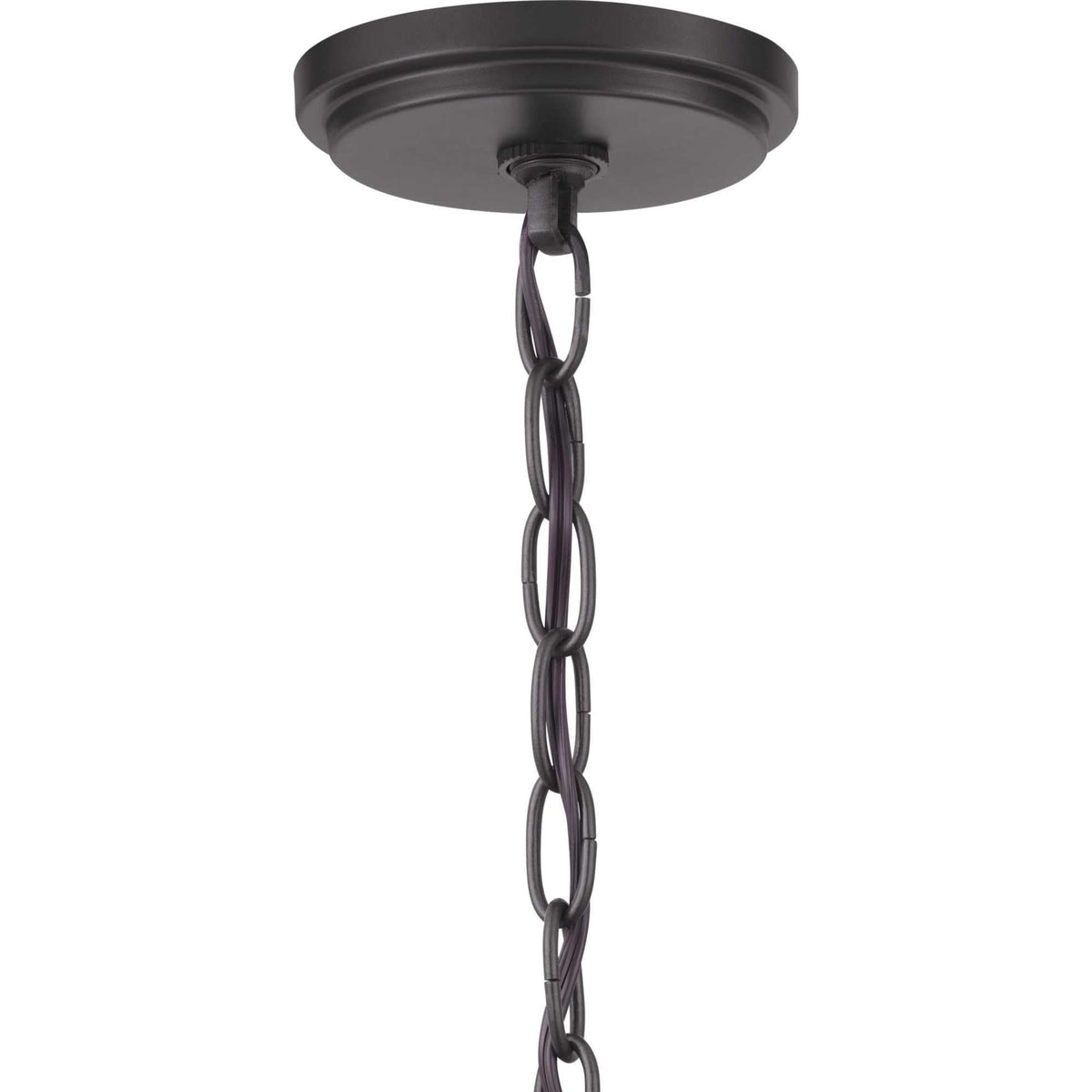 Progress Lighting Blakely 4-Light Black Modern/Contemporary Chandelier