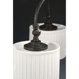 Progress Lighting Clayton 5-Light Brown Farmhouse Chandelier