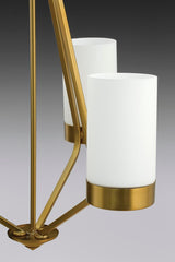 Progress Lighting Elevate 5-Light Brushed Bronze Modern/Contemporary Chandelier