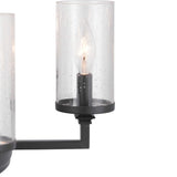 Progress Lighting Gresham 6-Light Black Transitional Chandelier