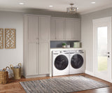 Diamond NOW Wintucket 18-in W x 35-in H x 23.75-in D TrueColor Cloud Gray 3-Drawer Base Cabinet, Fully Assembled