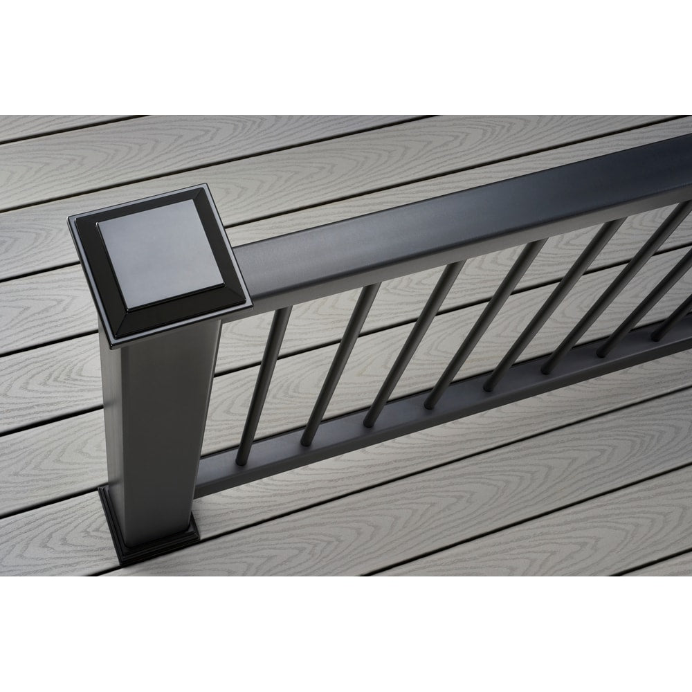 Trex 4.45-in x 4.45-in x 4-1/2-ft Charcoal Black Composite Deck Post Sleeve