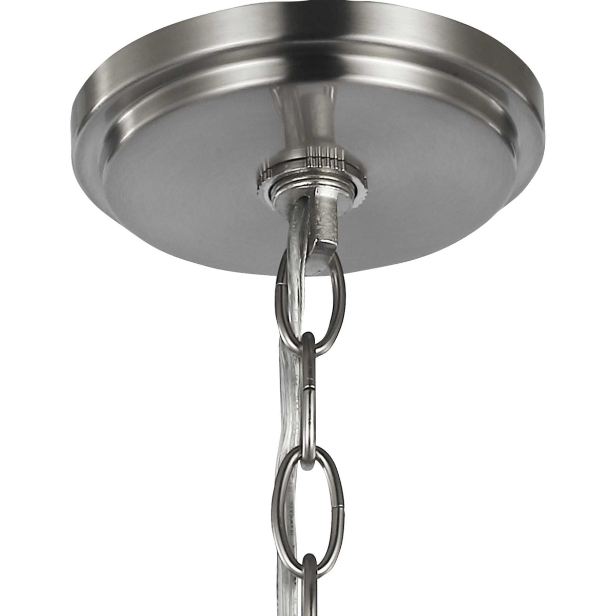 Progress Lighting Bonita 6-Light Brushed Nickel Transitional Chandelier