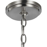 Progress Lighting Bonita 6-Light Brushed Nickel Transitional Chandelier