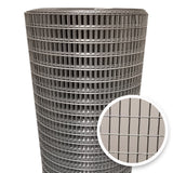 Acorn International Silver Galvanized Steel Hardware Cloth - 100'x2'