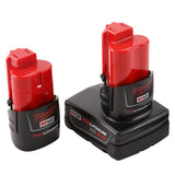 M12 FUEL 12-Volt Lithium-Ion Brushless Cordless Stubby 3/8 in. Impact Wrench & Ratchet Combo Kit (2-Tool) - Super Arbor
