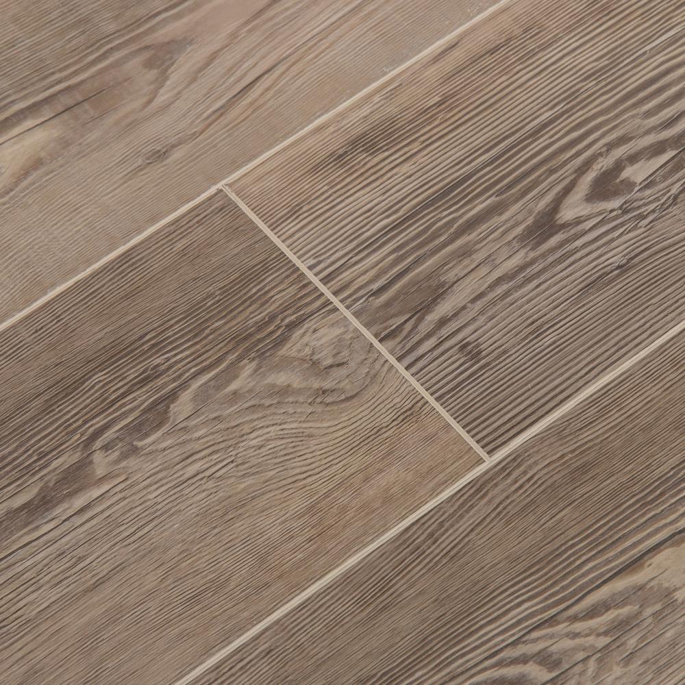CALI Vinyl Pro with Mute Step Long Shore Pine 7-in Wide x 6-1/2-mm Thick Waterproof Interlocking Luxury Vinyl Plank Flooring (24.03-sq ft)