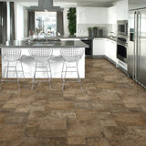 Congoleum AirStep Evolution Pathways Appalachian Trail Sheet Vinyl Sample (Cut-to-Length)
